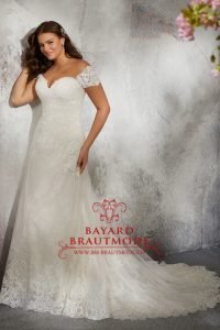 Hochzeitskleid Opfikon ein A-Linie-Brautkleid auch für mollige Frauen