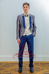 Hochzeitsanzug Ebikon - extravaganter Bräutigam-Anzug von italienischen Labels