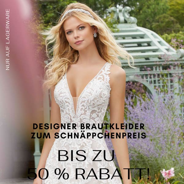Grosser Sommer Brautkleid Sale